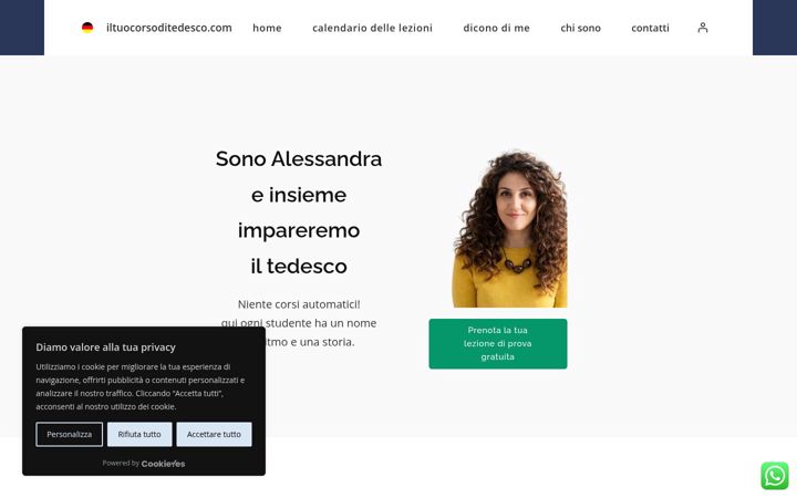 Screenshot of iltuocorsoditedesco.com