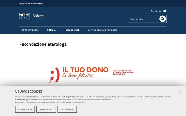 Screenshot of iltuodonolalorofelicita.it