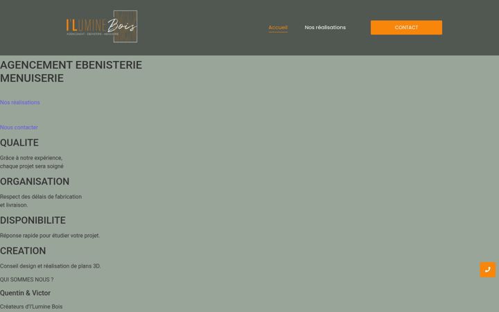 Screenshot stránky iluminebois.com