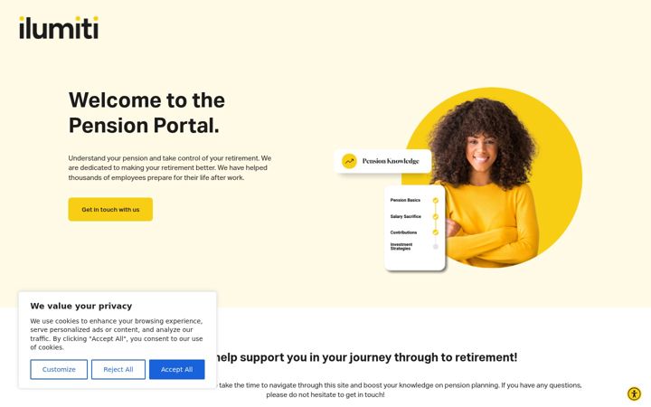 Screenshot of ilumiti-benefits.co.uk