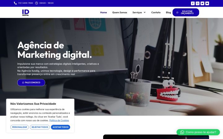 Screenshot of ilusdig.com