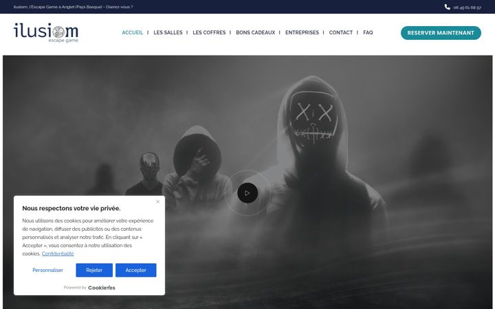 Screenshot of ilusiom.com