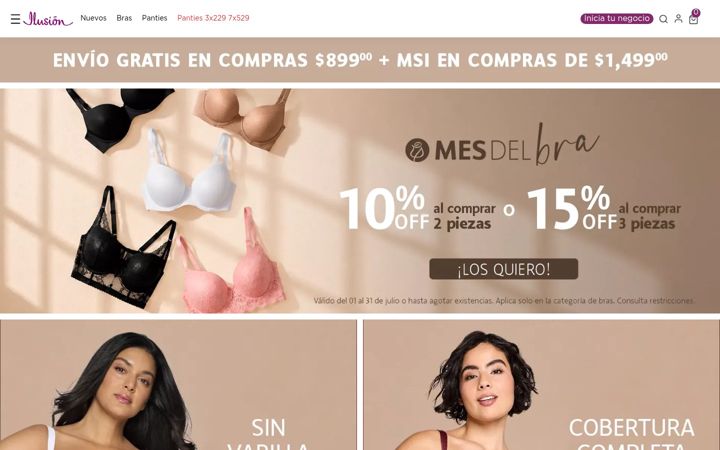 Screenshot of ilusion.com