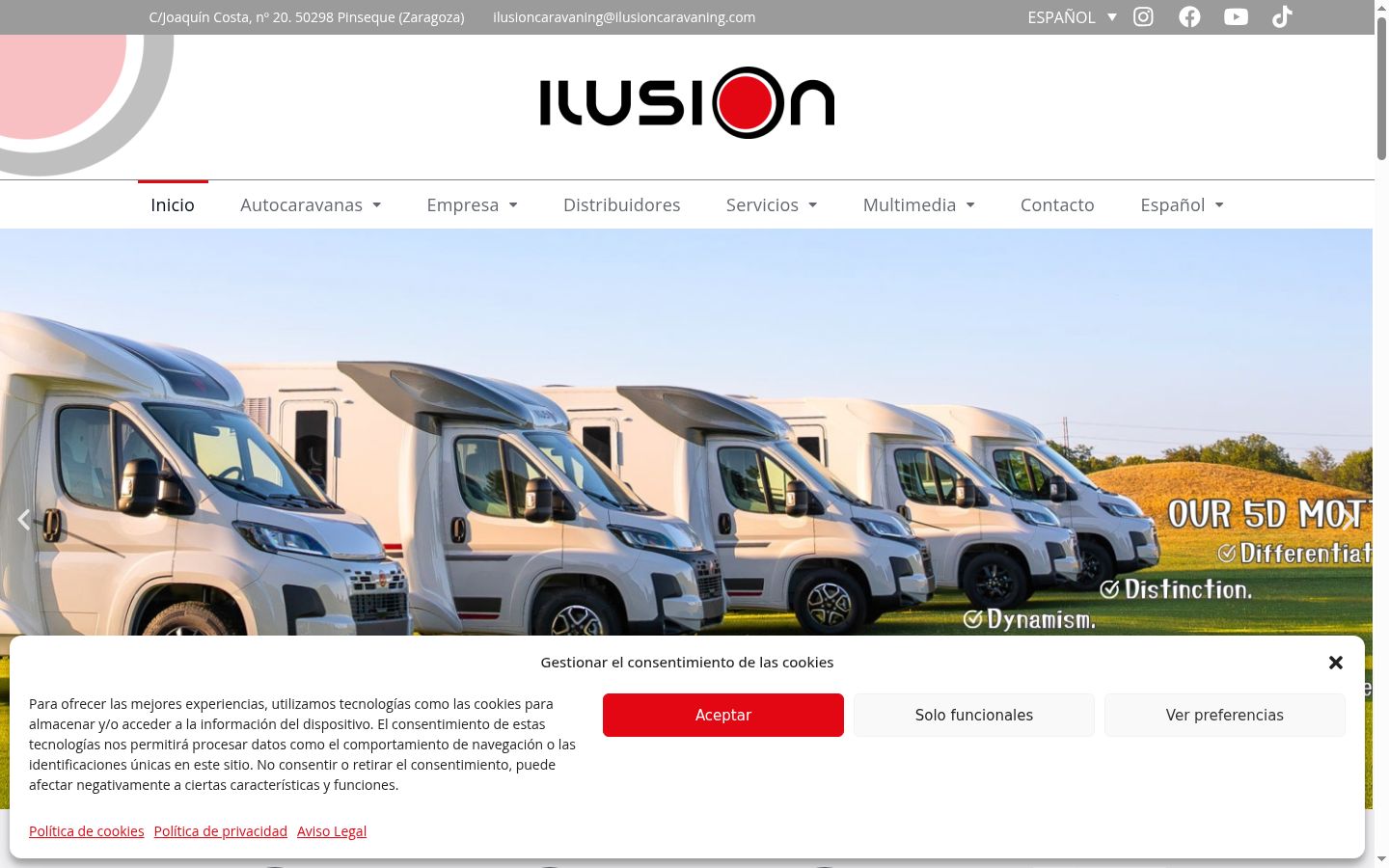 Screenshot tal-banner tal-kunsens muri qabel kwalunkwe interazzjoni
