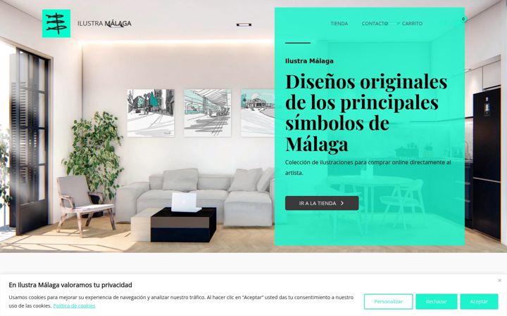 Screenshot of ilustramalaga.com