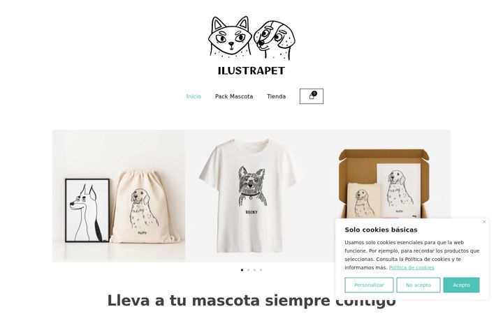 Screenshot of ilustrapet.es