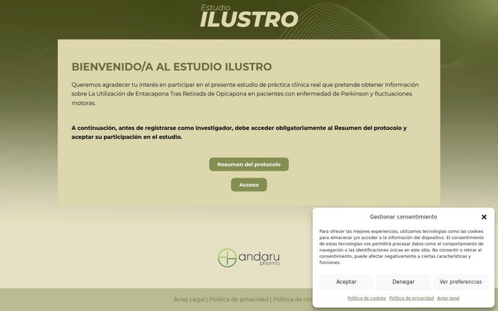 Screenshot of ilustro.es