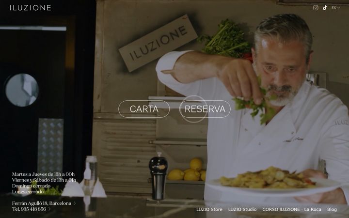 Screenshot of iluzione.com