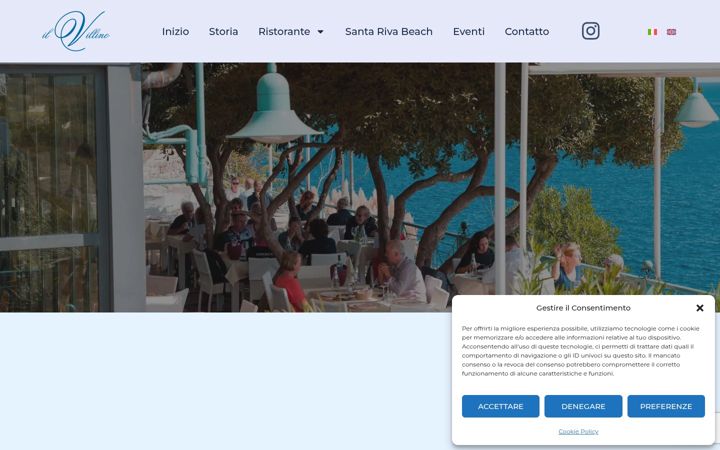 Screenshot of ilvillinosrl.it