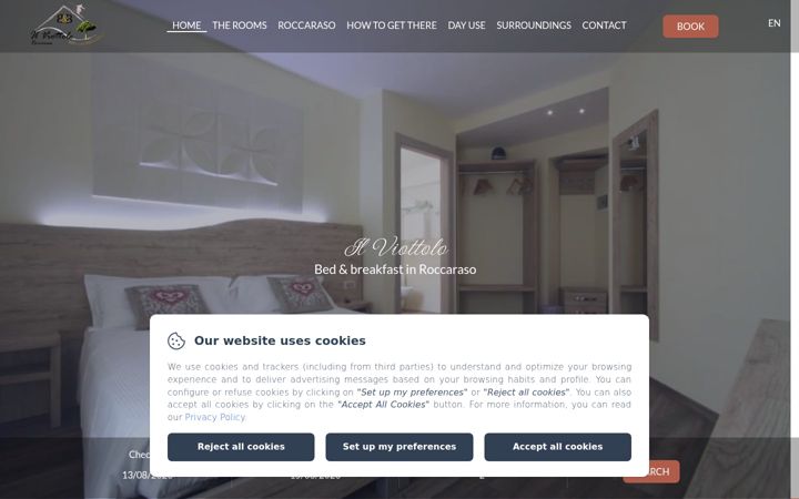 Screenshot of ilviottoloroccaraso.com
