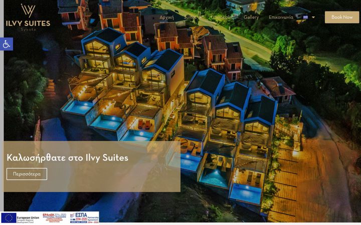 Screenshot of ilvysuites.com