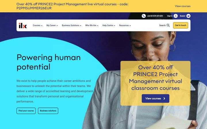 Screenshot of ilxgroup.com