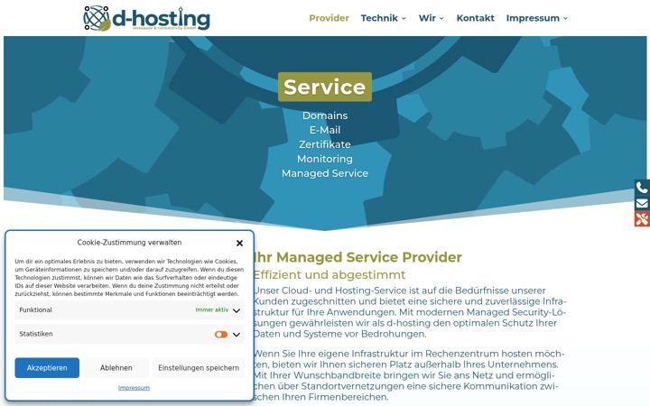 Screenshot of im-netz.de
