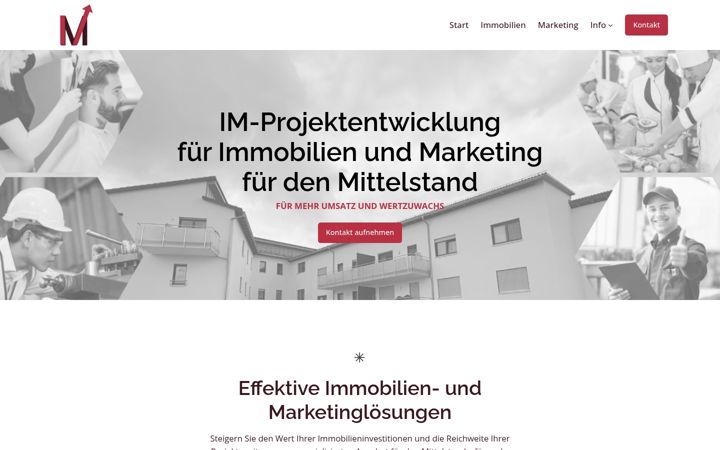 Screenshot of im-projektentwicklung.eu