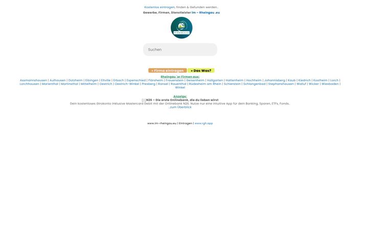 Screenshot of im-rheingau.eu