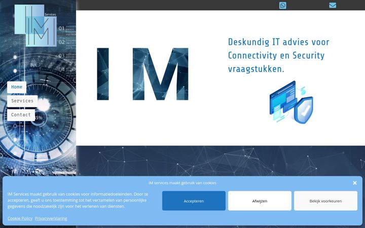 Screenshot of im-services.eu
