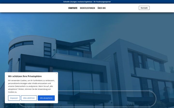 Screenshot of im-trocknungsservice.de