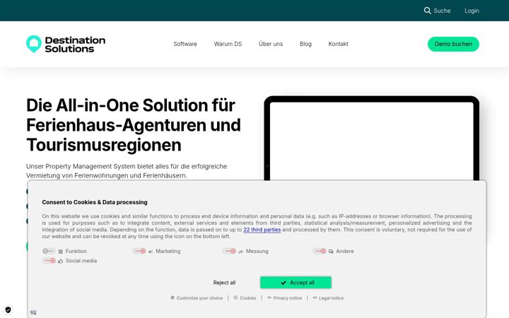 Screenshot of im-web.de