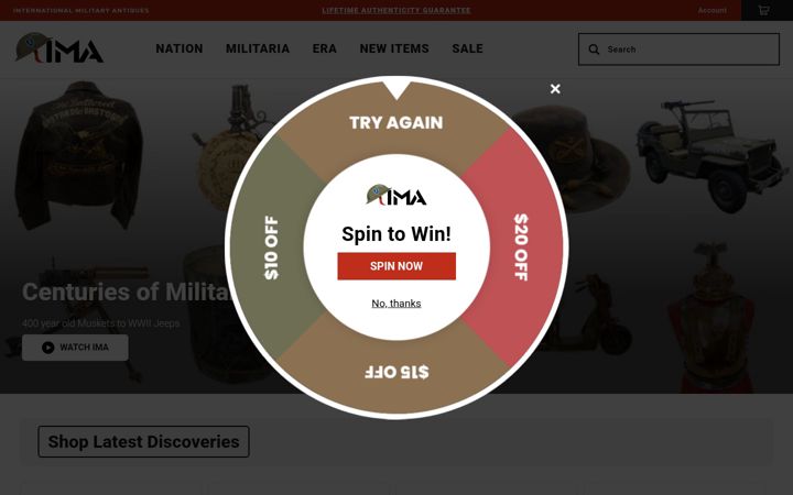 Screenshot of ima-usa.com