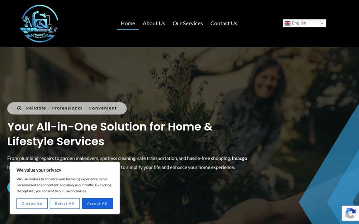 Screenshot of imacgo.com