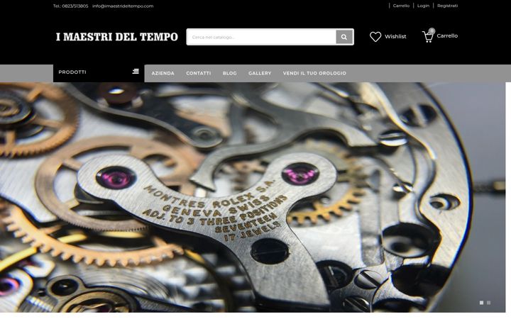 Screenshot of imaestrideltempo.com