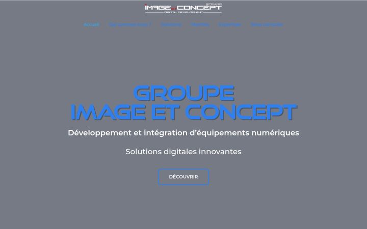 Screenshot of imageetconcept.com