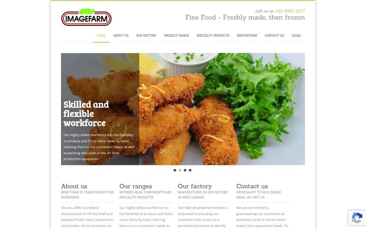 Screenshot of imagefarm.co.uk