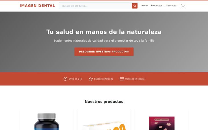 Screenshot of imagendental.es