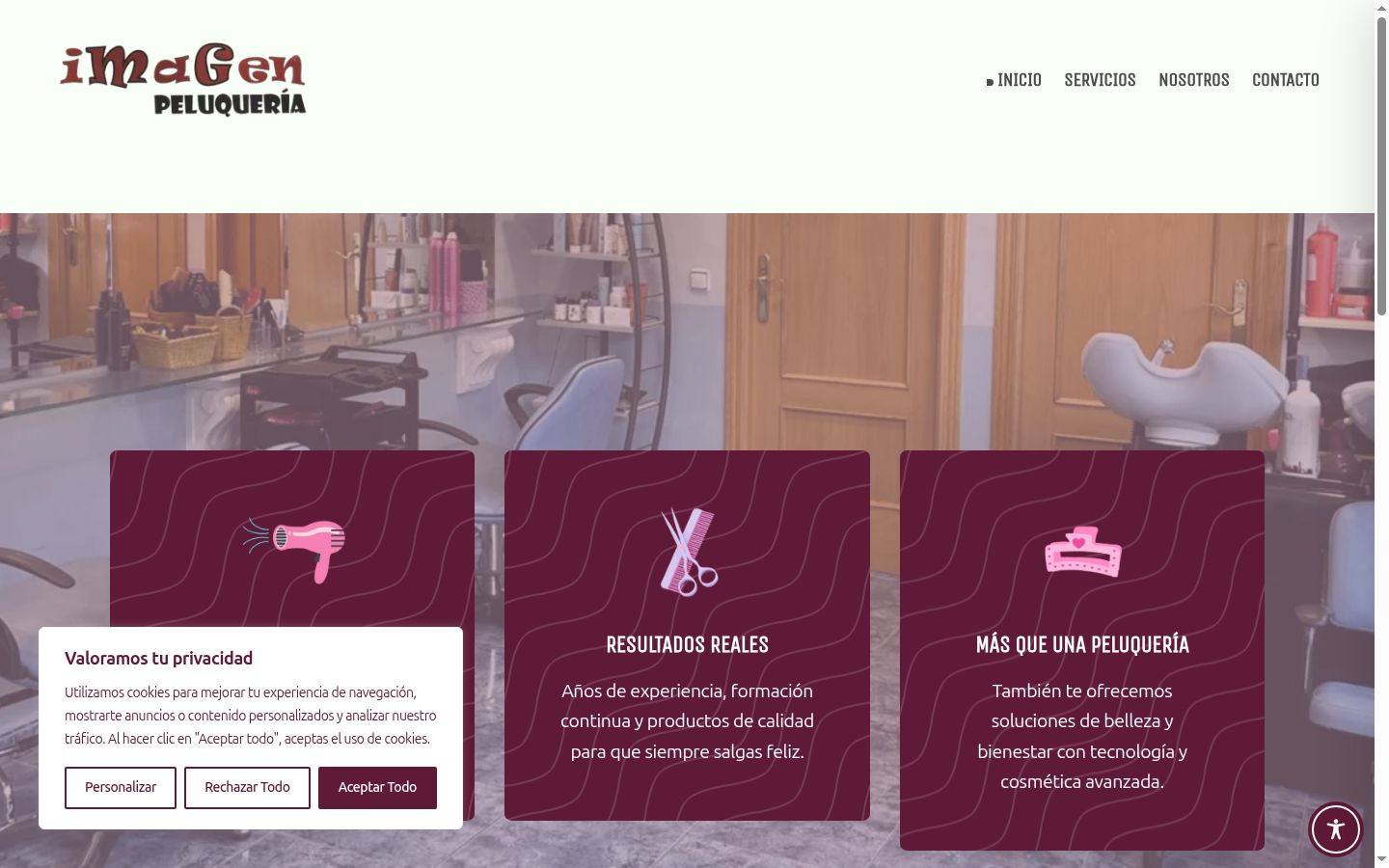 Screenshot des Einwilligungsbanners vor jeglicher Interaktion