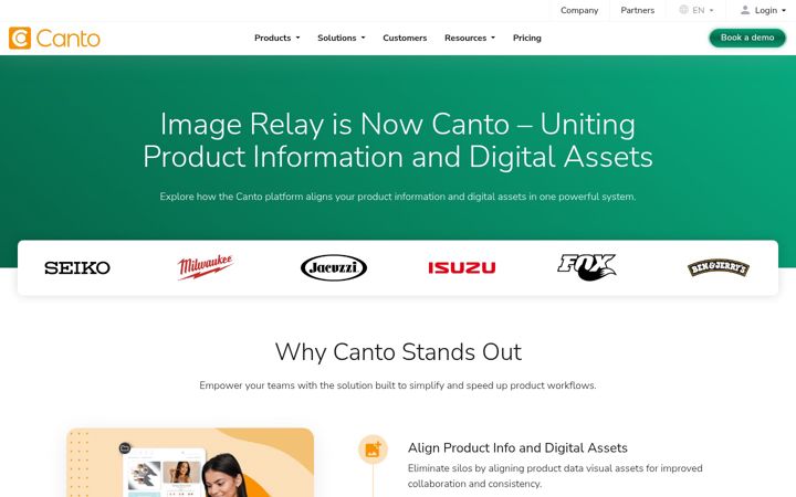 Screenshot of imagerelay.com