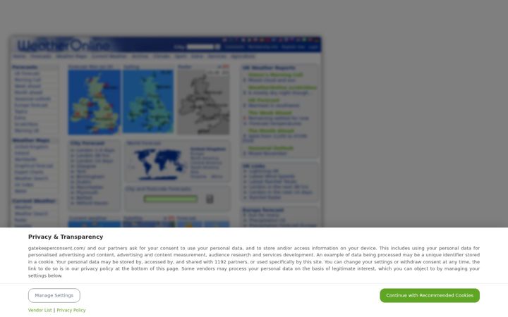 Screenshot of images-weatheronline.com
