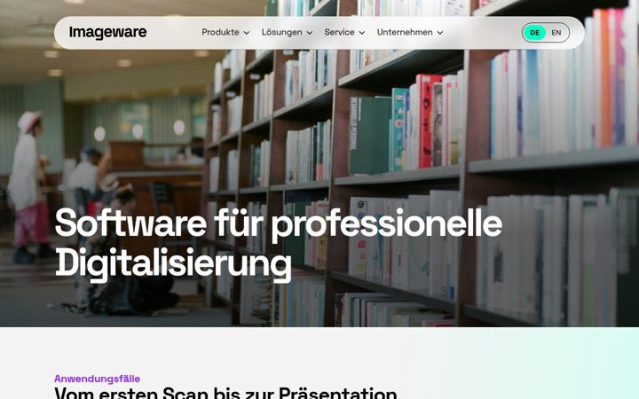Screenshot of imageware.de