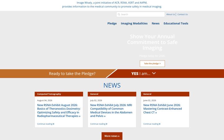 Screenshot of imagewisely.org