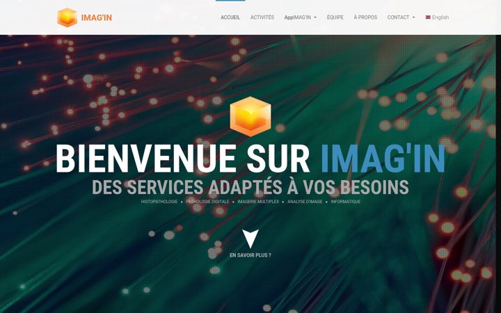 Screenshot of imagin-labs.net