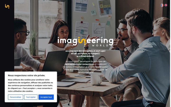 Screenshot of imagineeringworld.com