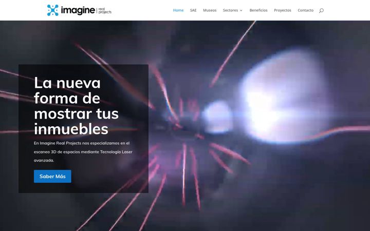 Screenshot of imaginerealprojects.com