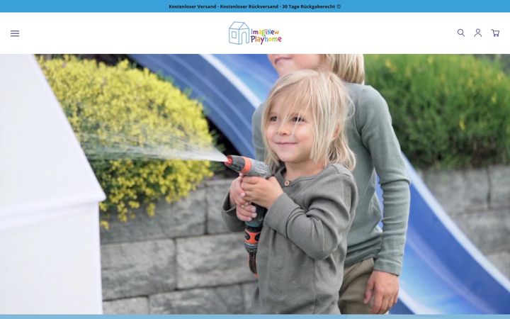 Screenshot of imaginewplayhome.com