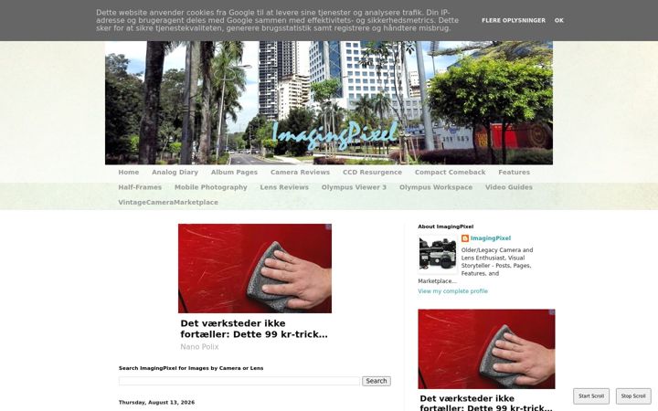 Screenshot of imagingpixel.com