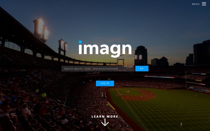 Screenshot of imagn.com