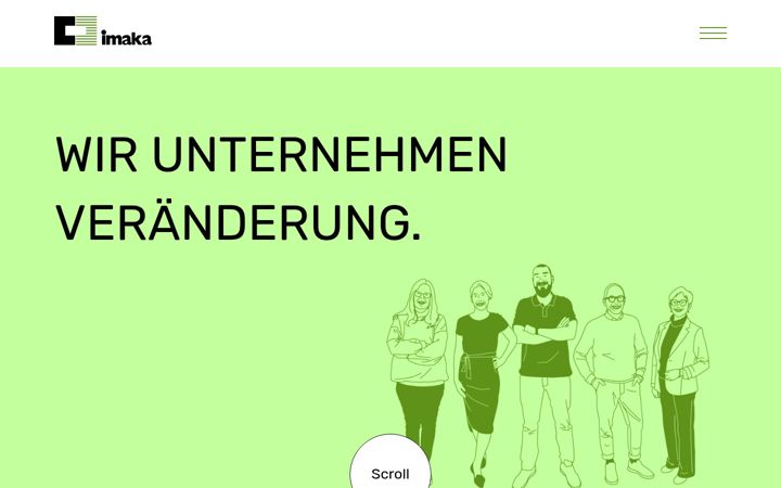 Screenshot of imaka.de