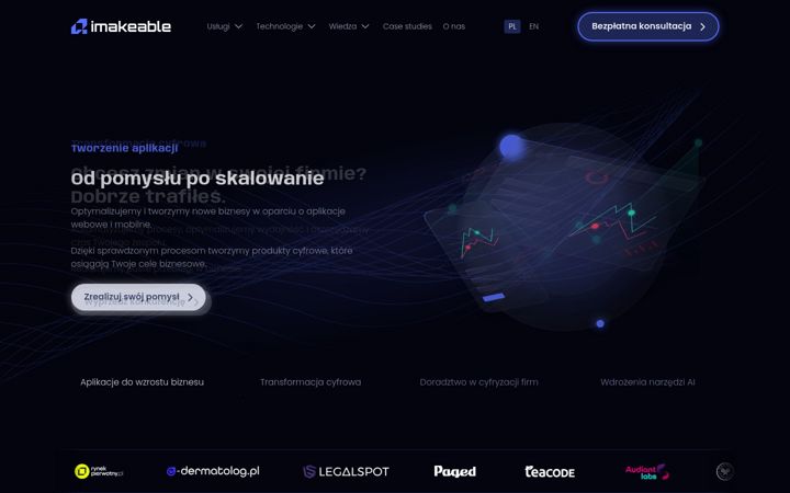 Snímek obrazovky imakeable.com