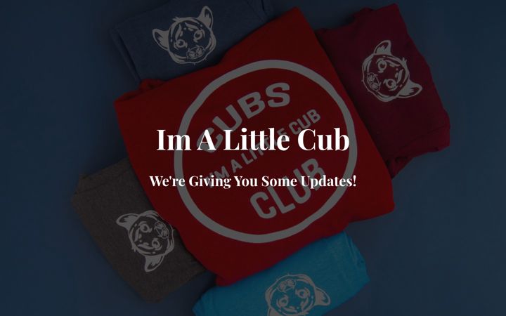 Screenshot of imalittlecub.com