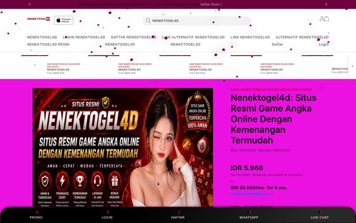Screenshot of imamsyafii2pku.org