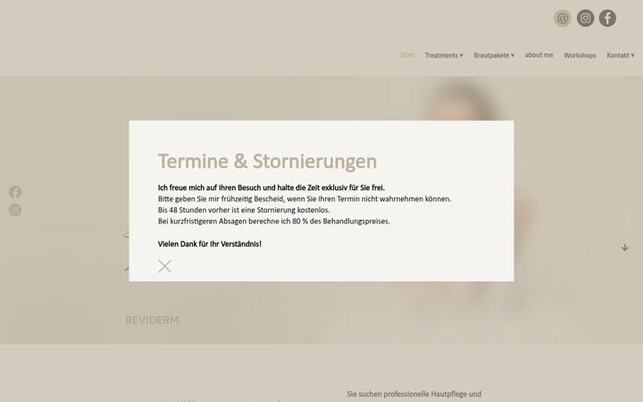 Skærmbillede af imanbader.de