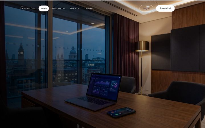 Screenshot of imanlogic.com