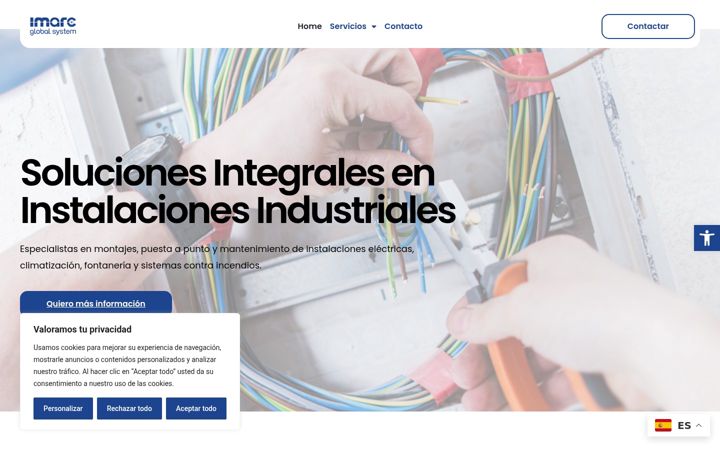 Screenshot of imarc.es