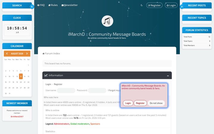 Screenshot of imarchd.com