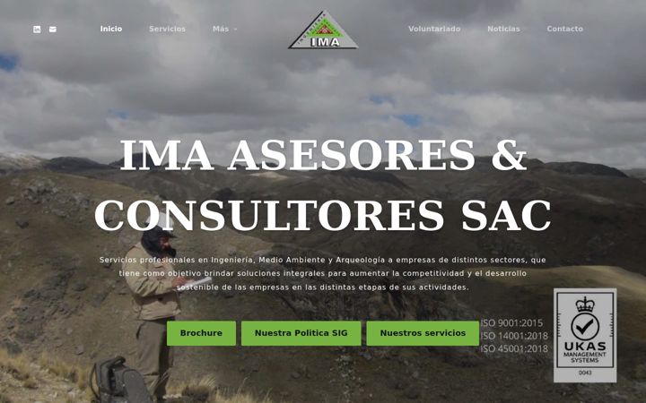 Screenshot of imasacplus.com