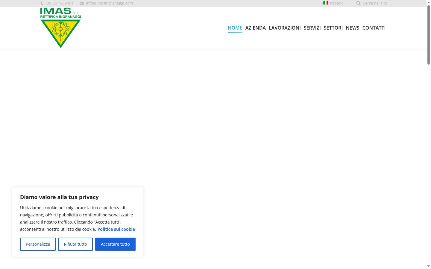 Captura de ecrã do banner de consentimento apresentado antes de qualquer interação