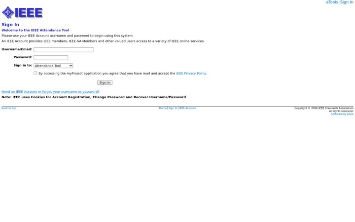 Screenshot of imat.ieee.org